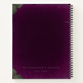 2026 Gothic Scholar Observations Ledger ノートブック (裏面)