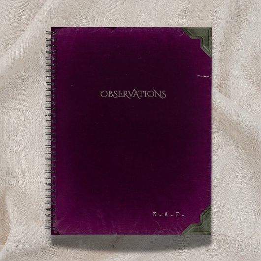 2026 Gothic Scholar Observations Ledger ノートブック