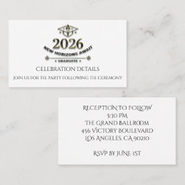 2026 Grad Details Card / Detalles Graduación コーリングカード