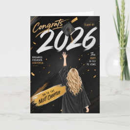 2026 Graduation Card for Her カード