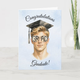 2026 Graduation Card for Him カード
