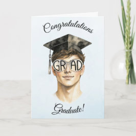 2026 Graduation Card for Him カード