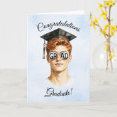 2026 Graduation Card for Him カード (黄色い花)