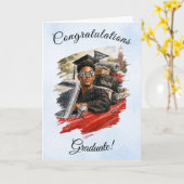 2026 Graduation Card for Him カード (黄色い花)