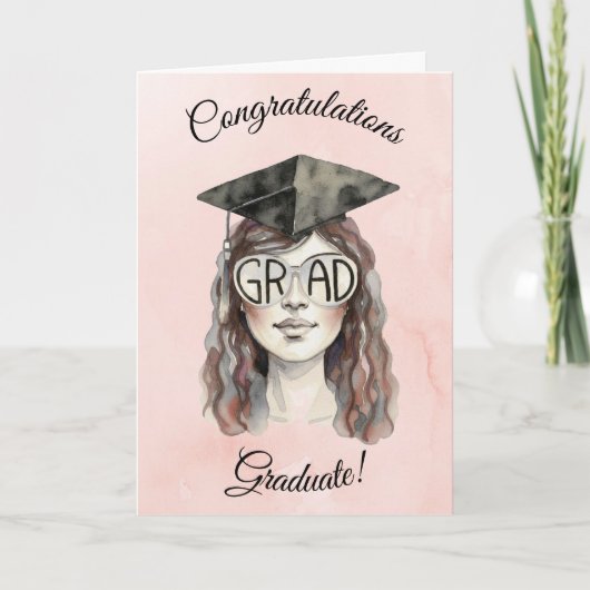 2026 Graduation Card Girl カード (正面)