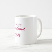2026 Graduation coffee mug | Customize name mug  コーヒーマグカップ (正面右)