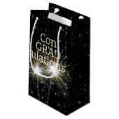 2026 Graduation Confetti and Sparkler スモールペーパーバッグ (裏面アングル)