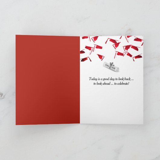 2026 Graduation Congratulations for Grandson カード (内部)