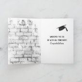 2026 Graduation Golden Retriever  カード (内部)