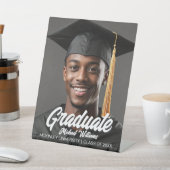 2026 Graduation Party Photo Modern Graduate 台座サイン (インサイチュ)