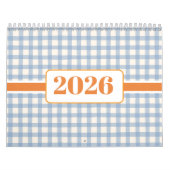 2026 Grandmillenial Pastel Floral Art Calendar カレンダー (カバー)