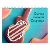 2026 Guitar Cookie for ユニーク Music & Music Fans カレンダー (カバー)