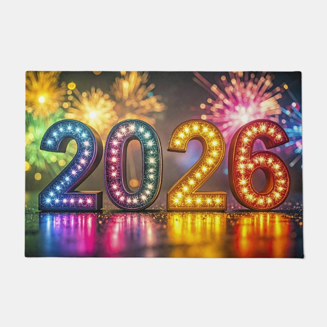 2026, Happy New Year Celebration, ドアマット (正面)