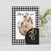 2026 Happy New Year Classic Houndstooth One Photo シーズンカード (スタンド正面)
