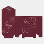 2026 Happy New Year Modern Classic Typography フェイバーボックス (見開き)