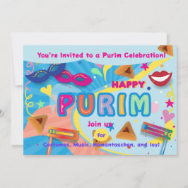 2026 Happy Purim Festival 招待状