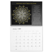 2026 Harmonic Visions Calendar カレンダー (1月 2027)