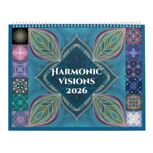 2026 Harmonic Visions Calendar カレンダー (カバー)
