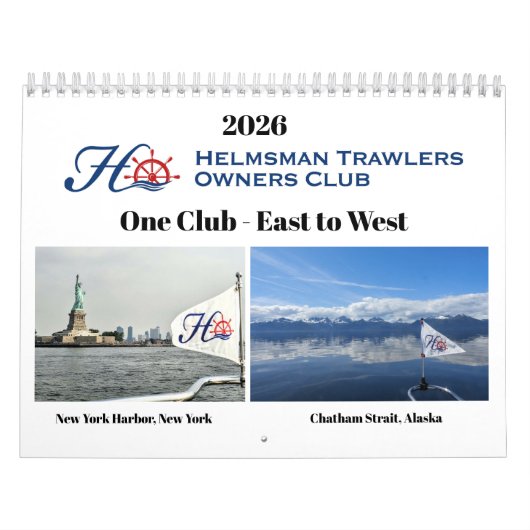 2026 Helmsman Trawlers Owners Club Calendar カレンダー (カバー)
