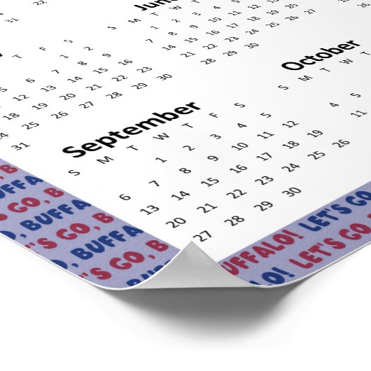 2026 Herd Mentality Calendar (12 x 18) ポスター (角)