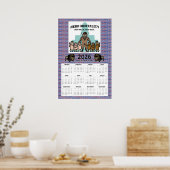 2026 Herd Mentality Calendar (18 x 27) ポスター (キッチン)