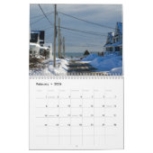 2026 Higgins Beach Maine Photography Calendar カレンダー (2月 2026)