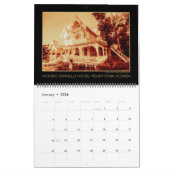 2026 Historic Donnelly House Victorian Calendar カレンダー (1月 2026)