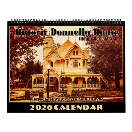 2026 Historic Donnelly House Victorian Calendar カレンダー (カバー)