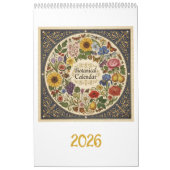 2026 Hoefnagel-Inspired Botanical  カレンダー (カバー)