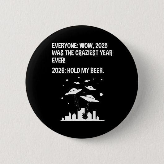 2026 Hold My Beer 缶バッジ (正面)