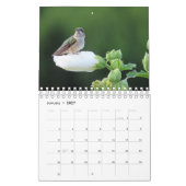 2026 Hummingbird Calendar カレンダー (1月 2027)