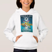 2026 Iceland eclipse - hoodie for kids (正面)