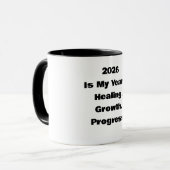 2026 Is My Year Mug – New Year Quote Gift マグカップ (正面左)