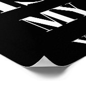 2026 Is My Year New Year Resolution Motivation Aff ポスター (角)