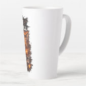 2026 Is Not Going Well Funny Penguin Latte Mug  カフェラテマグ (右アングル)