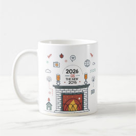 2026 Is The New 2016 デジタルカルチャーベクター コーヒーマグカップ