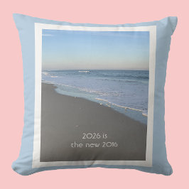 2026 is the new 2016 Beach Themed Pillow クッション