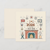 2026 Is The New 2016 Cozy Culture ベクター シーズンカード (正面/裏面)