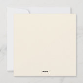 2026 Is The New 2016 Cozy Culture Vector シーズンカード (裏面)