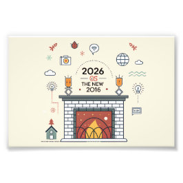 2026 Is The New 2016 Digital Culture Vector フォトプリント