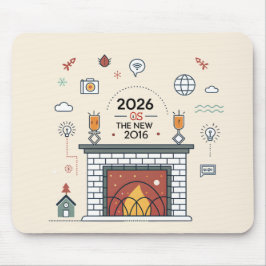 2026 Is The New 2016 Digital Culture Vector マウスパッド
