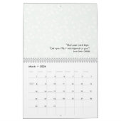 2026 Islamic Calendar with Quran Quotes カレンダー (3月 2026)