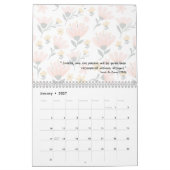2026 Islamic Calendar with Quran Quotes カレンダー (1月 2027)