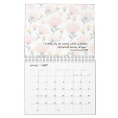 2026 Islamic Calendar with Quran Quotes (small) カレンダー (1月 2027)