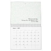 2026 Islamic Calendar with Quran Quotes (small) カレンダー (3月 2027)
