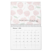 2026 Islamic Calendar with Quran Quotes (small) カレンダー (2月 2026)
