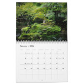 2026 Japan Botanical Landscape Calendar カレンダー (2月 2026)