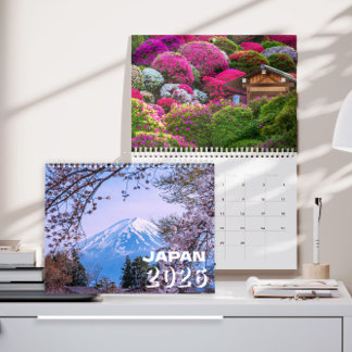 2026 Japan Botanical Landscape Calendar カレンダー