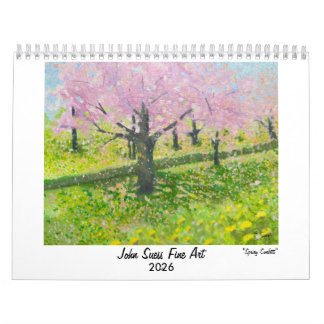 2026 John Suess Fine Art Wall Calendar カレンダー