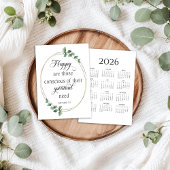 2026 JW Year Text Calendar Card プログラム